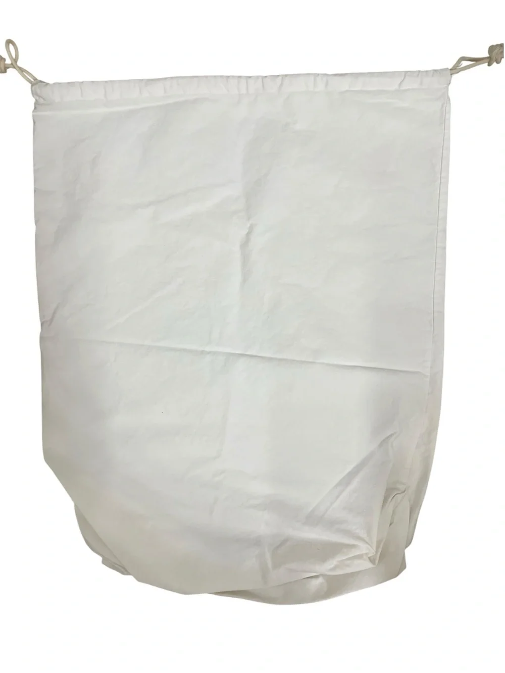 Away Luggage Authentic Medium White Cotton Suitcase Laundry Bag 20x25